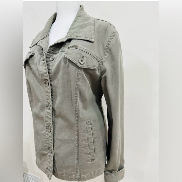 Calvin Klein Jeans  Khaki /Army Green 1990s Jacket Size XL‎ - Picture 1 of 11